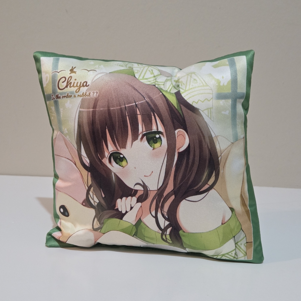 *4 for $30* Is the Order a Rabbit?? Relaxing Time Chiyo 8" Cushion Plush Pillow